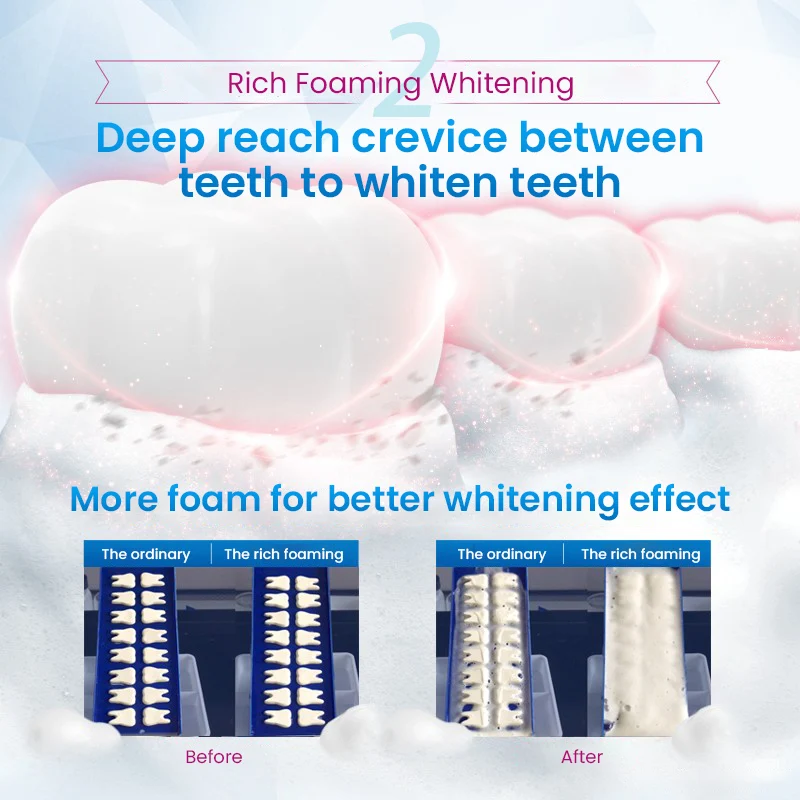 Crest 3D White dentifricio Brilliance Rich Foaming Whitening dentifricio tecnologia di sbiancamento avanzata rimuovi la macchia dei denti 90g