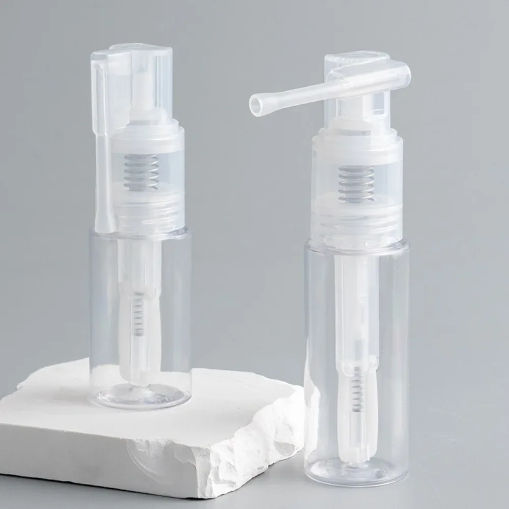 Przenośna butelka z rozpylaczem do pudru 35 ml/50 ml Plastikowa butelka z rozpylaczem do rozświetlania cekinów Butelka do ponownego napełniania pudru