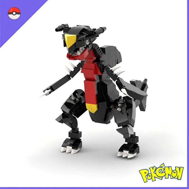 

Набор строительных блоков Gabite Pokemon: сборная модель для творческих игр, декоративная игрушка-конструктор в виде питомца-эльфа, идеальный подарок