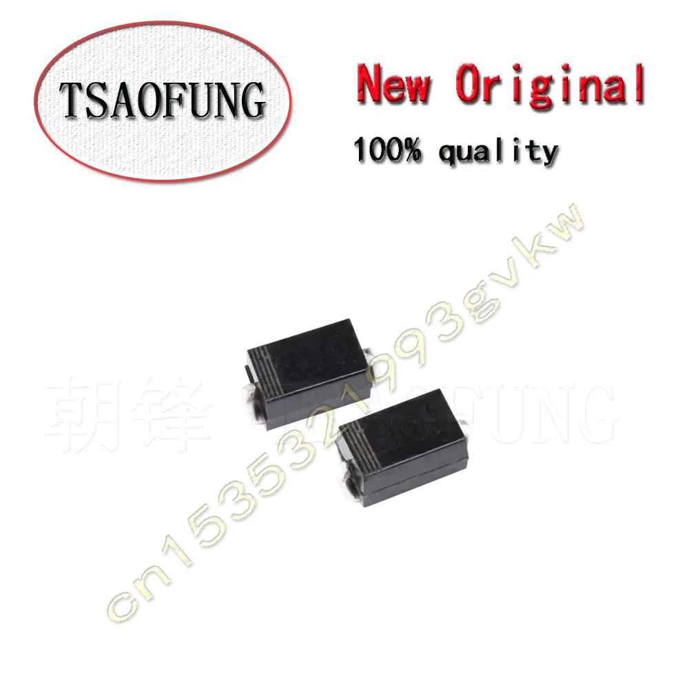 50Pieces B250A-13-F B250A B330A-13-F B330A SMA DO-214AC Schottky Diode TVS Transient suppression diode