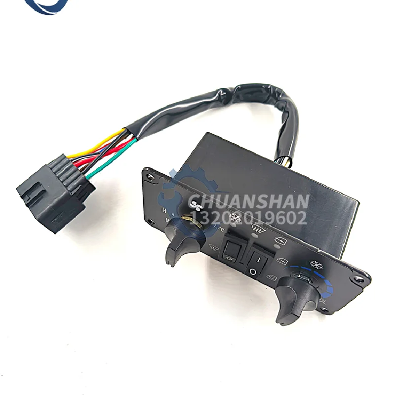 Excavator for Liugong LG906 lg907 908D Air Conditioning Controller Panel Liugong Air Conditioning Switch Controller Accessories