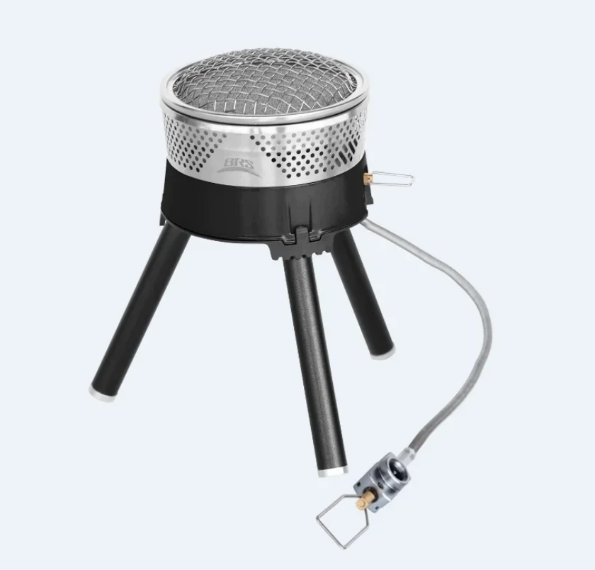 

Портативная система для приготовления пищи 1900 Вт BRS-TS19 Reactive Stack Heat: набор для походной плиты/горелки, система для кемпинга и туризма, реакторный комплект