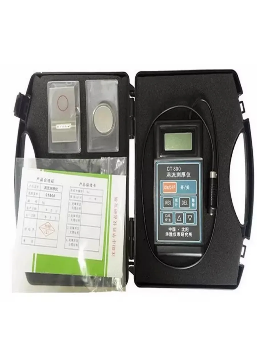 ED400/300 eddy current thickness gauge for aluminum anodizing film thickness and aluminum coating thickness gauge CT800