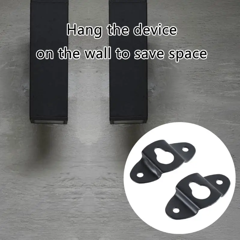 Music Speaker Hanging Brackets Quality Metal Construction Hanger Hook for Stable Wall Attachment and Neat Appearance