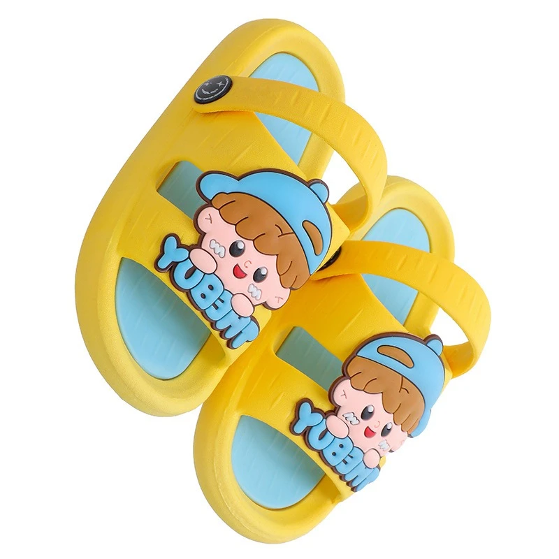 

Baby Wear Non-slip Soft Breathable Home Comfort Boys Girls Cute Cartoon Flip-flops New Comfortable Fashion Kid's Slippers Cute