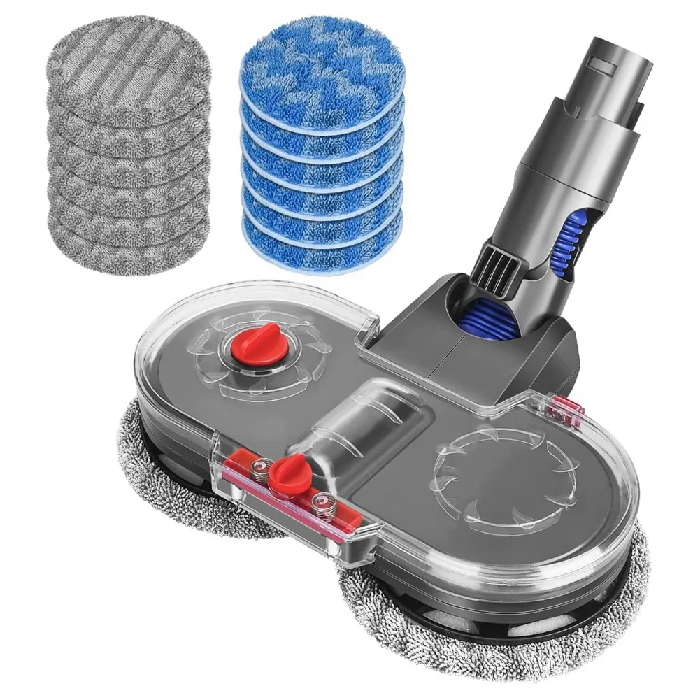 مرفق ممسحة كهربائية شهيرة لـ Dyson V6 Animal/ Fluffy/ Total Clean DC58/DC59/DC61/DC62/DC74 مع خزان مياه قابل للفصل