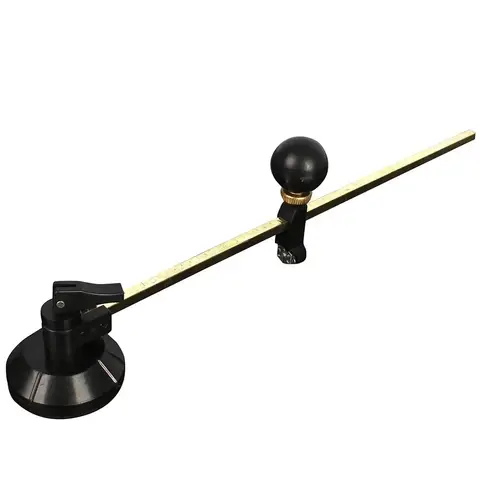 40-100cm 유리 커터 6 휠 나침반 흡입 컵 원형 원형 전문 유리 병 커터 절단 도구