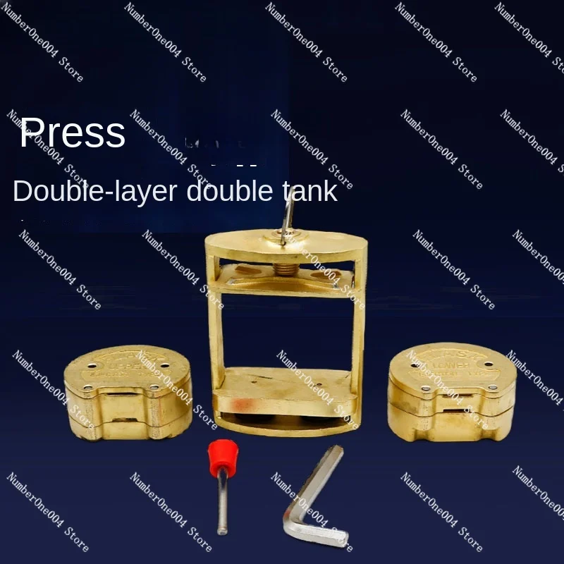 Double double can extruder Dental mouth tooth strip juicer Mechanical tools Denture bottle quality