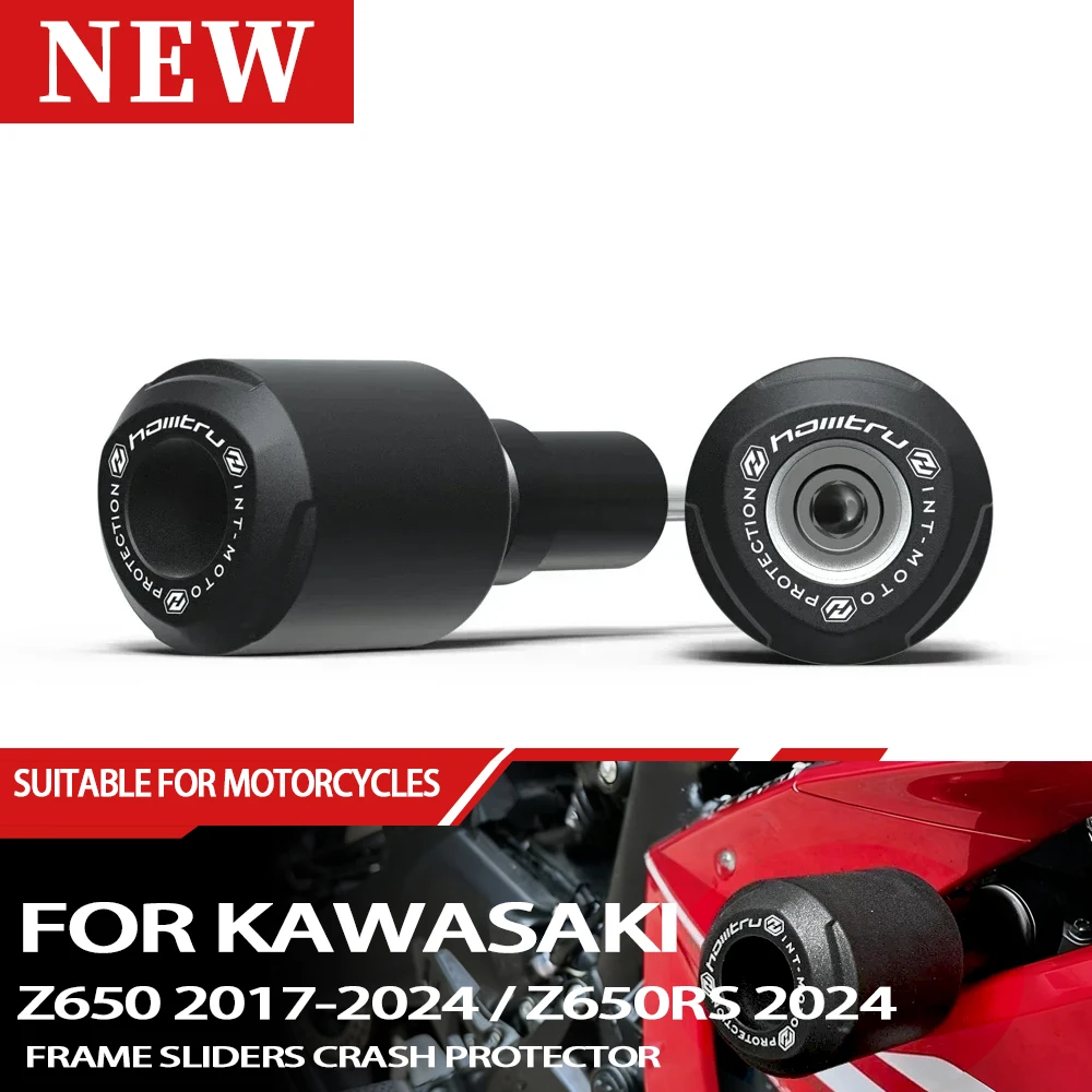

Для Kawasaki Z650 2017-2024 и Z650RS 2024, слайдер рамы мотоцикла, аксессуары для защиты двигателя