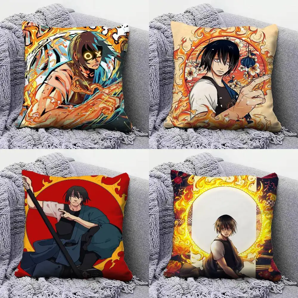 

Benimaru Shimon Fire Force Home Sofa Cushion Covers and Aecorative Custom Pillow Covers