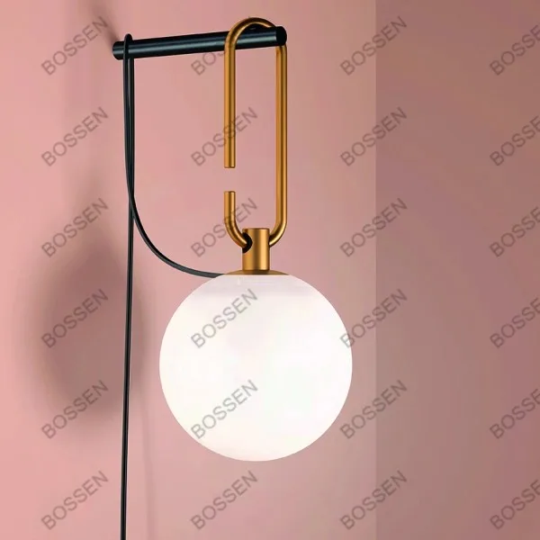 

BOSSEN Luxury Modern Chandelier Dimmable Pendant Light Luster Magic Bean Glass Hardware Wall Lamp for Villa Hotel Interior Decor