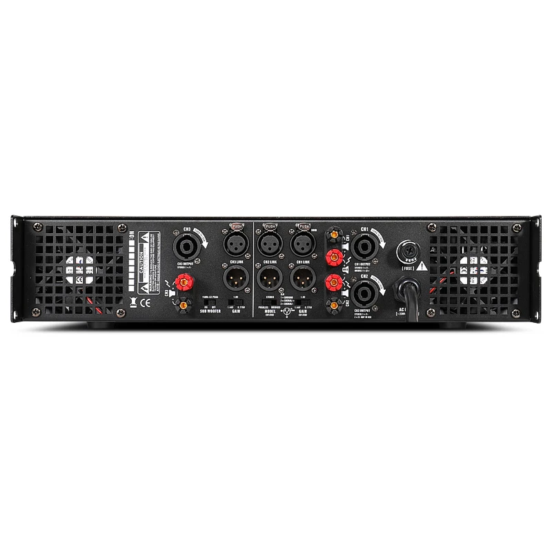 Hot Sell 2U 3 Channel 800W+800W+1200W Professional Amplifier Class H Stereo Sound Subwoofer Sound System Power Amplifier