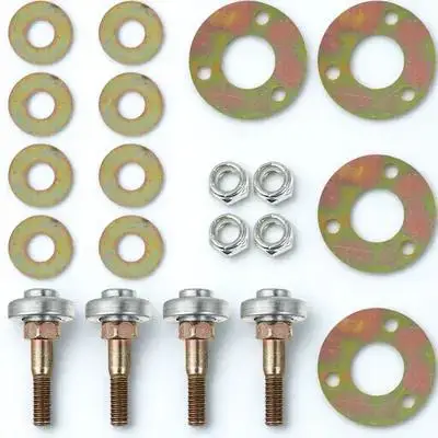 

4pcs Rocking Bearing Connecting Piece M8X45Mm Furniture Hardware Bearings Glider Chair Replacement Iron Craftsmanship Rocking