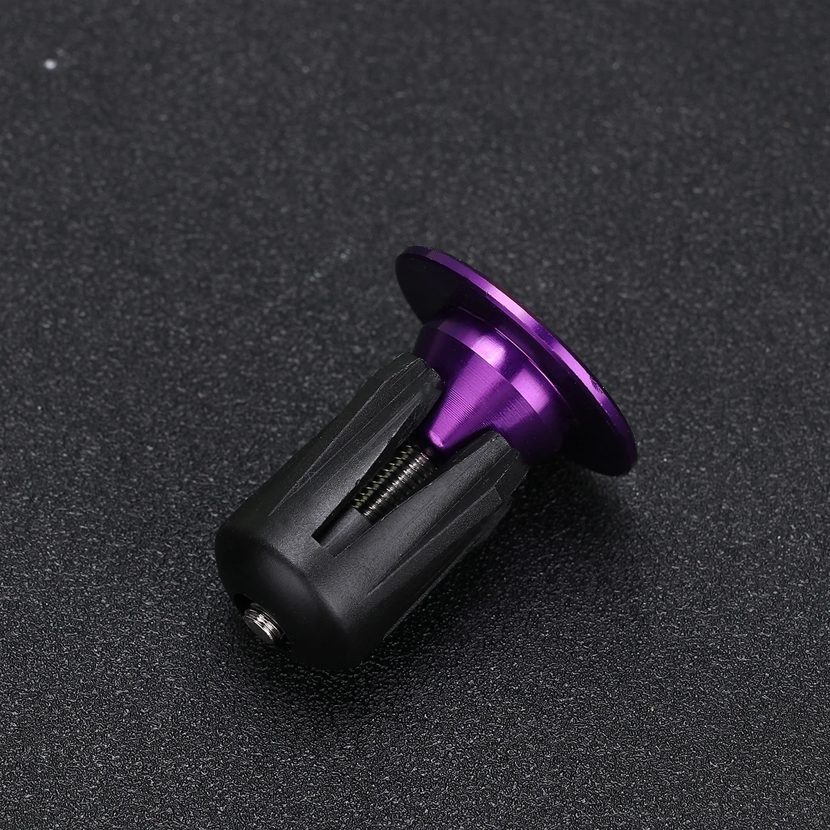 

1Pair Bicycle Handlebar End Plug Aluminum Alloy M4x34mm Compatible with 22-24mm Grip Handlebar Mountain Road Folding Bike