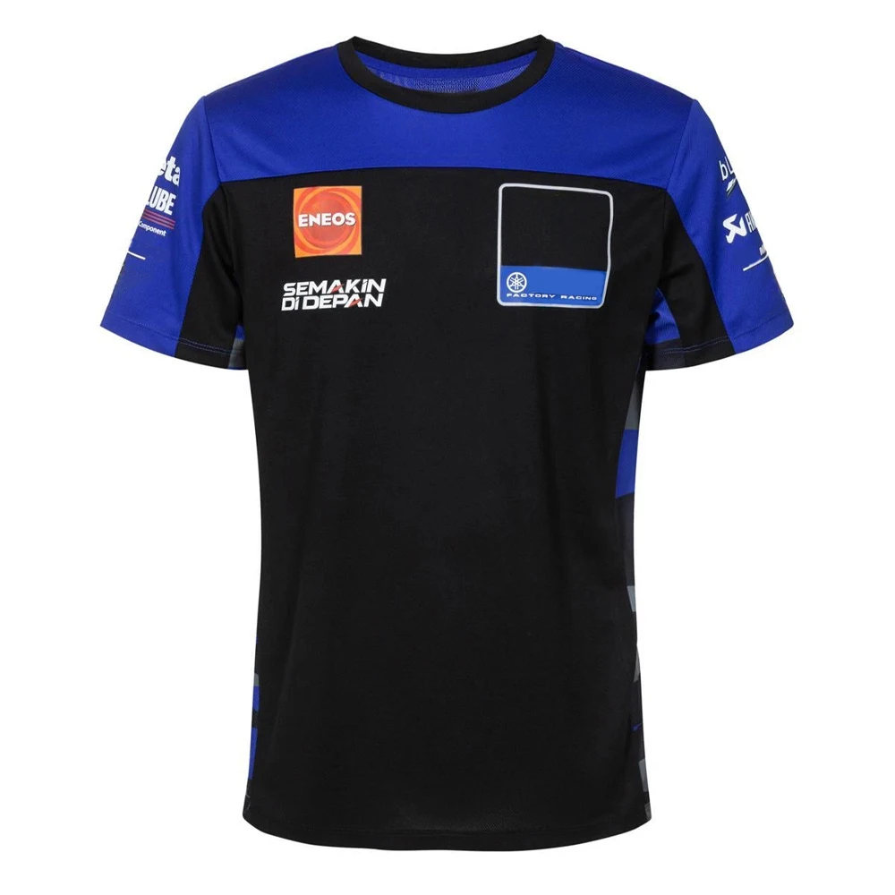 T-shirt de course moto Fabio Quartararo 20 pour hommes, Alex Rins Driver, T-shirt à manches courtes 
