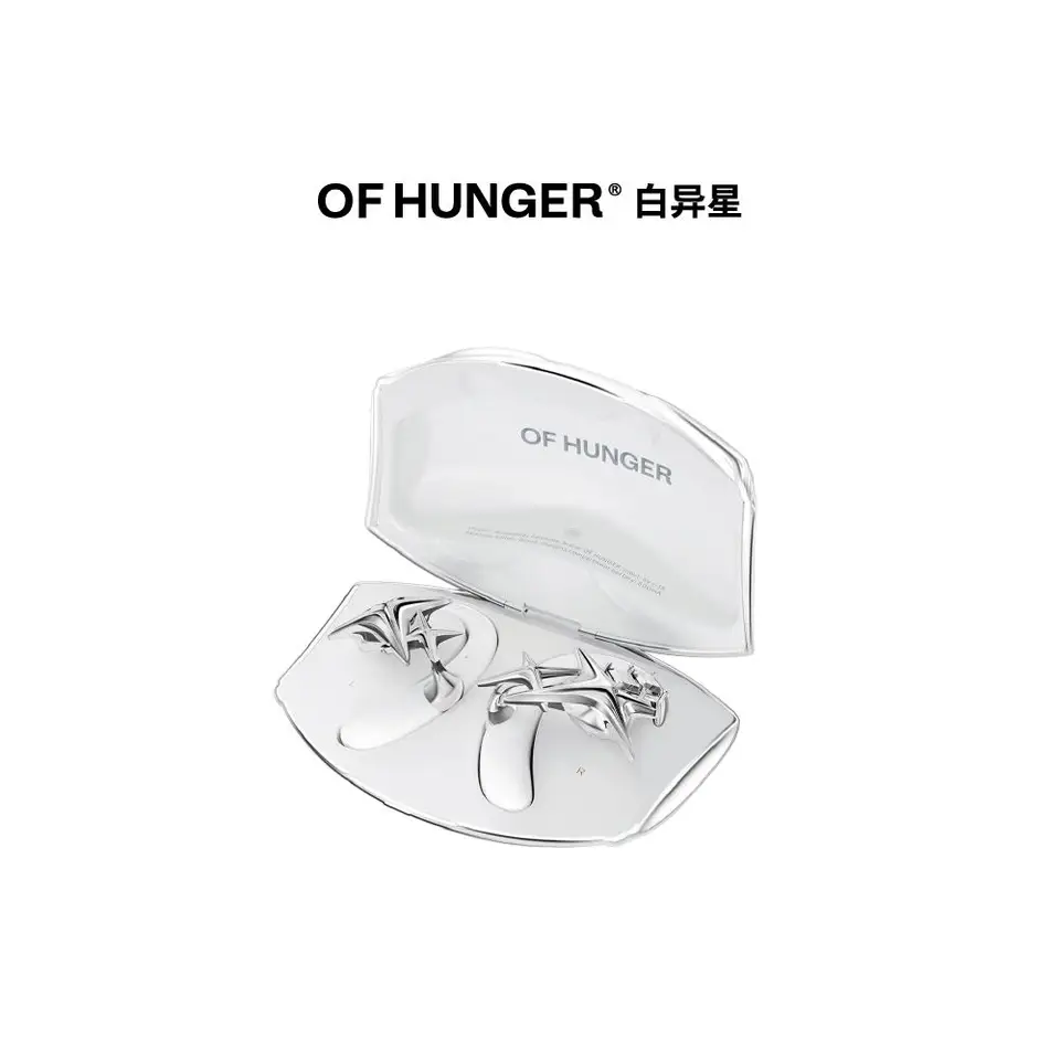 イヤホン OF HUNGER earphones almost new OF HUNGER Limited Edition Cyberfan Alien Open OWS Accessory