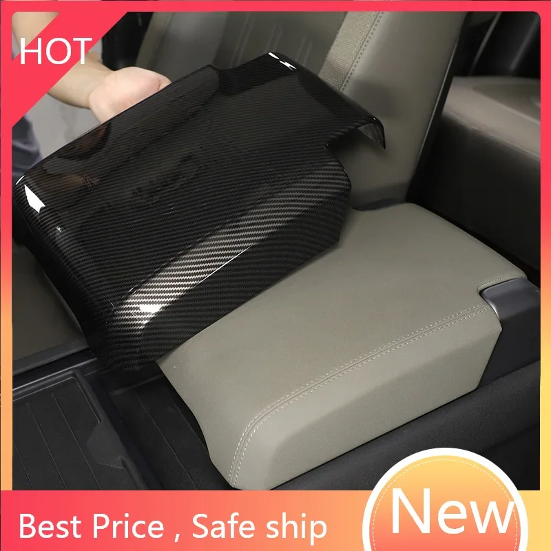 

For Land Rover Defender 90 110 2020-2022 Car styling ABS Car Inner Armrest Box Storage Box Decorative Cover Trim Car Accessories