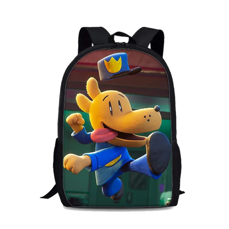 개 남자 만화 배낭 소년 소녀 유치원 가방 만화 후자 인쇄 어린이 배낭 소프트 백 Schoolbag 유아 백 팩