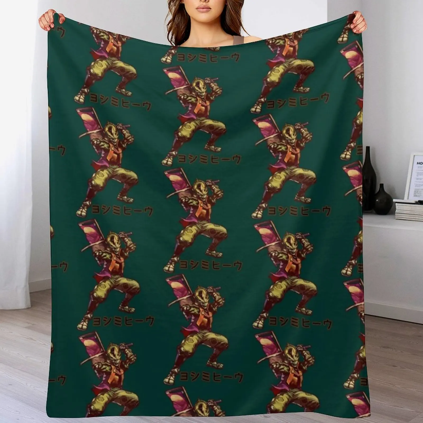 

Yoshimitsu Art Throw Blanket All Season Lightweight Soft Blanket for Bed