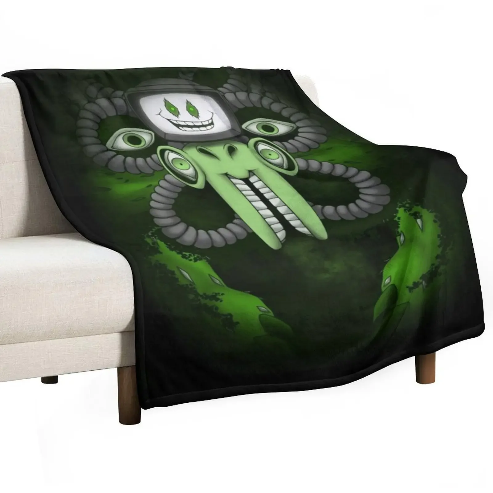 Omega Flowey Throw Blanket christmas decoration Luxury Designer Weighted Flannel Fabric Blankets