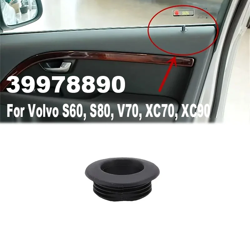 

1PCS Car Door Panel Lock Pin Grommet 39978890 For Volvo S60 S80 V70 XC70 XC90 Bushing Outer Ring Cap Car Door Panel Lock Part