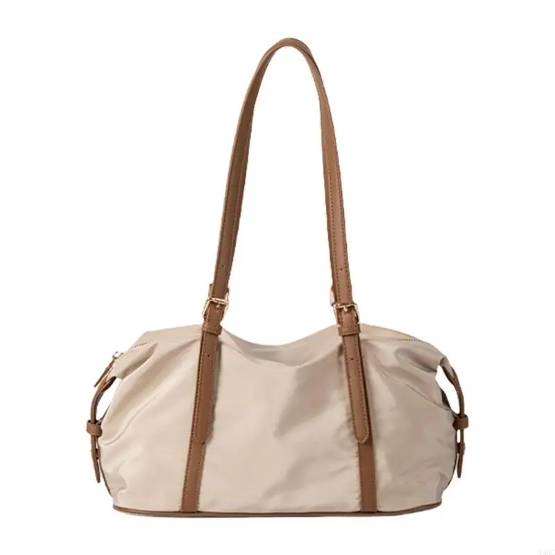 

63HC Unique Large Capacity Shoulder Bag For Women Practical PU Leather Top Handle Purse Fashionable Office Travel Handbag