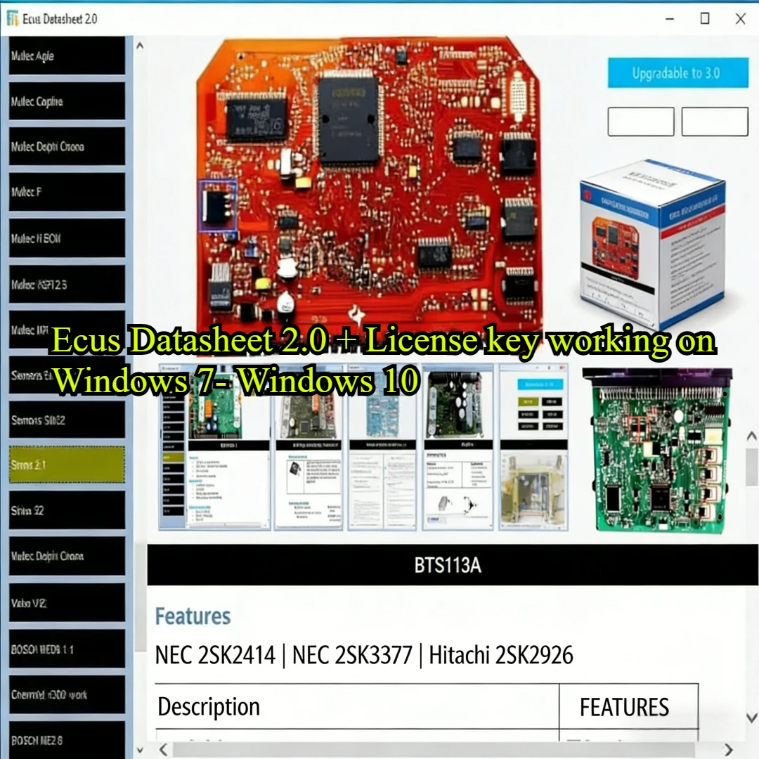 

Новейшая документация Ecus Datasheet 2.0, программное обеспечение для ремонта ЭБУ, схемы печатных плат с электронными компонентами автомобильных ЭБУ, дополнительные инструменты для получения информации.