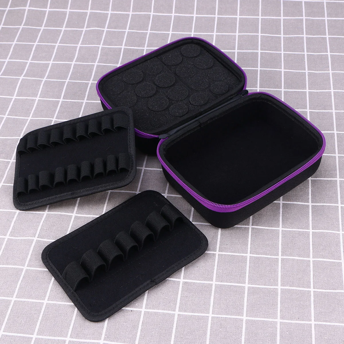 

Women Essential Oil Bag Toiletries Travel Organizer Bags Storage Carrying Case Oils Perfume