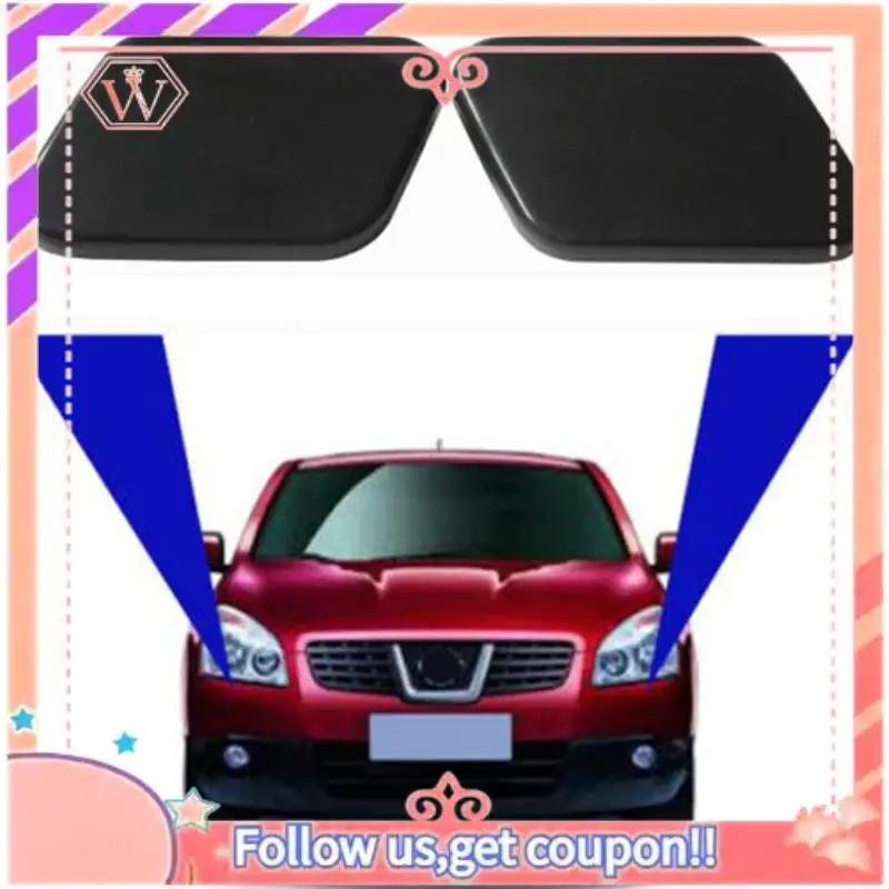 

A88U-Headlight Washer Pump Head Light Lamp Nozzle Spray Cleaning Actuator Cap Cover For Nissan Qashqai J10 2007-2015