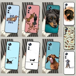Dachshund Dog Case For Xiaomi 12T 11T Pro 13 11 12 Lite POCO F5 X5 Pro X3 Pro F3 M5 POCO F5 X4 F4 GT Cover