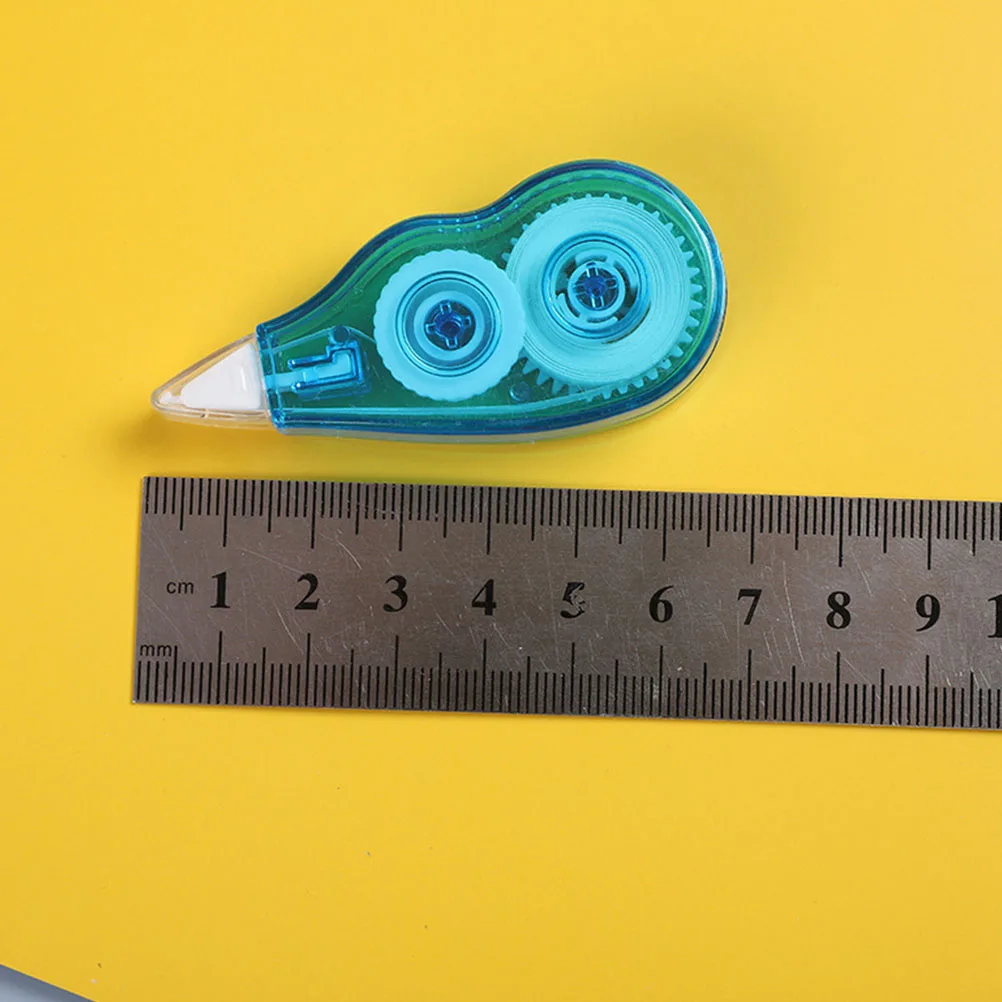 12 Buah Pita Alat Tulis 12M Pita Koreksi Lucu Putih Perekat Alat Belajar Siswa Korektor Tulis Hadiah Anak-anak