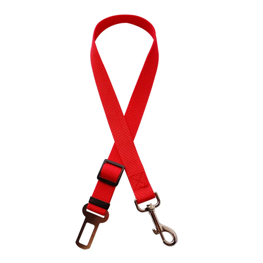 Verstelbare hondenautogordelharnas voor honden Nylon reflecterende demping Elasticiteit Autoreizen Hondenaccessoires voor honden