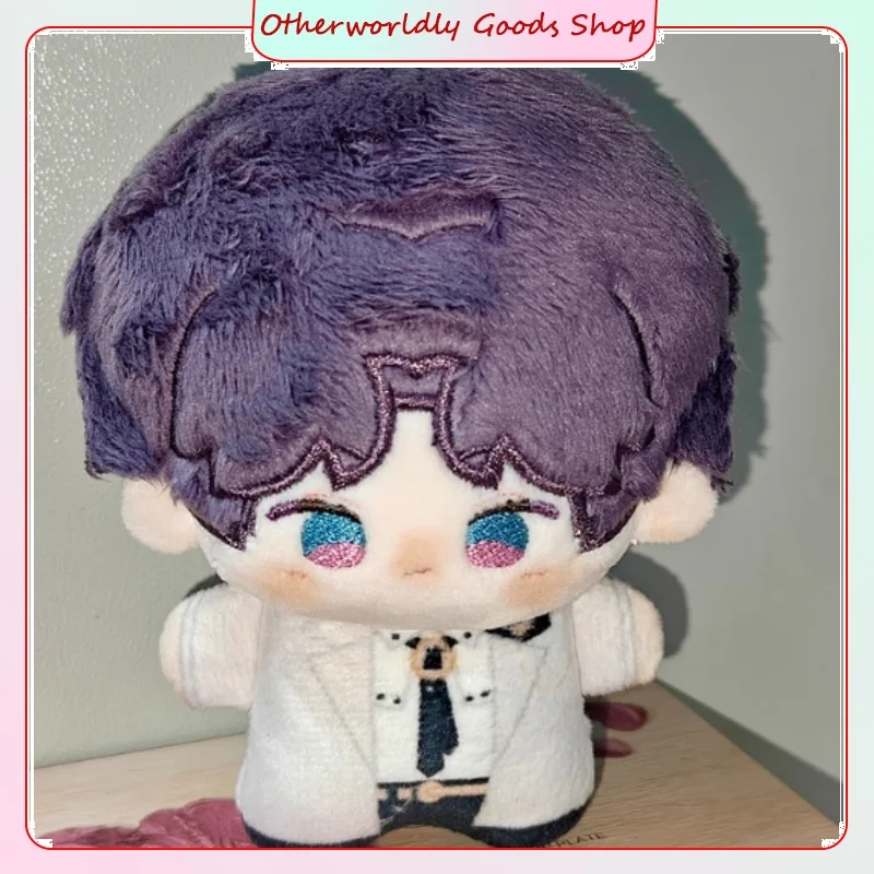 Love And Deepspace Anime Merchandise 10 cm bedruckte Nunu-Körper-Plüschpuppe Qi Yu Spielzeug Urlaubsgeschenke Sammlung Dekoration süß