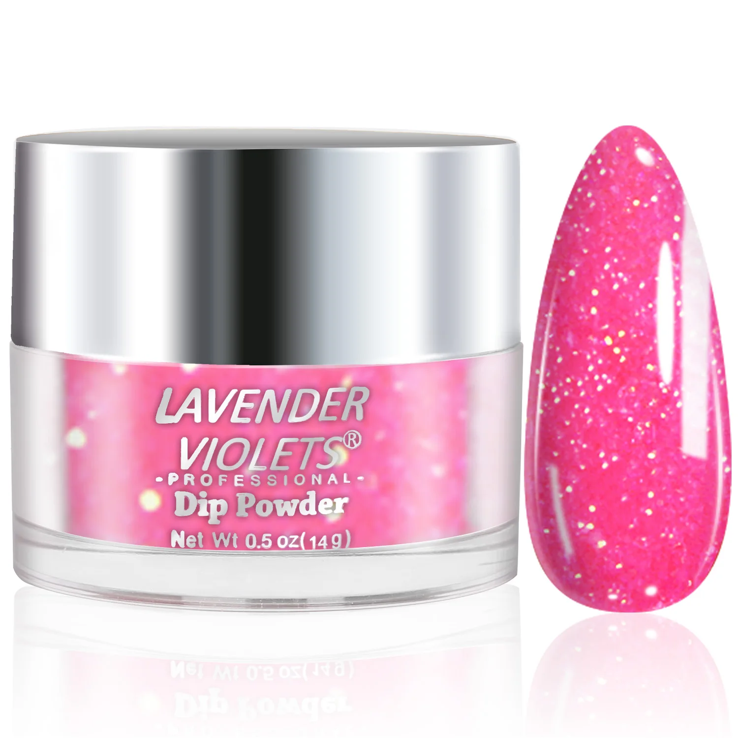   0,5 oz/14 g multi-kleuren dip poeder sprankelende nagel glitter luchtdroge Franse nail art decoratie manicure