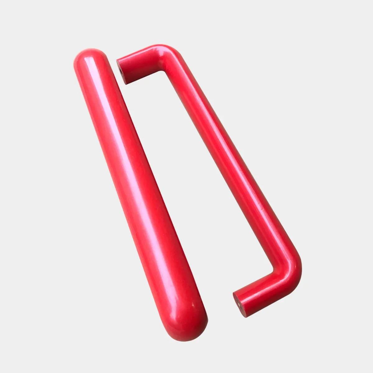 Solid Oval Bakelite Plastic Door Handle / U-shaped Machine Tool Bakelite Handle