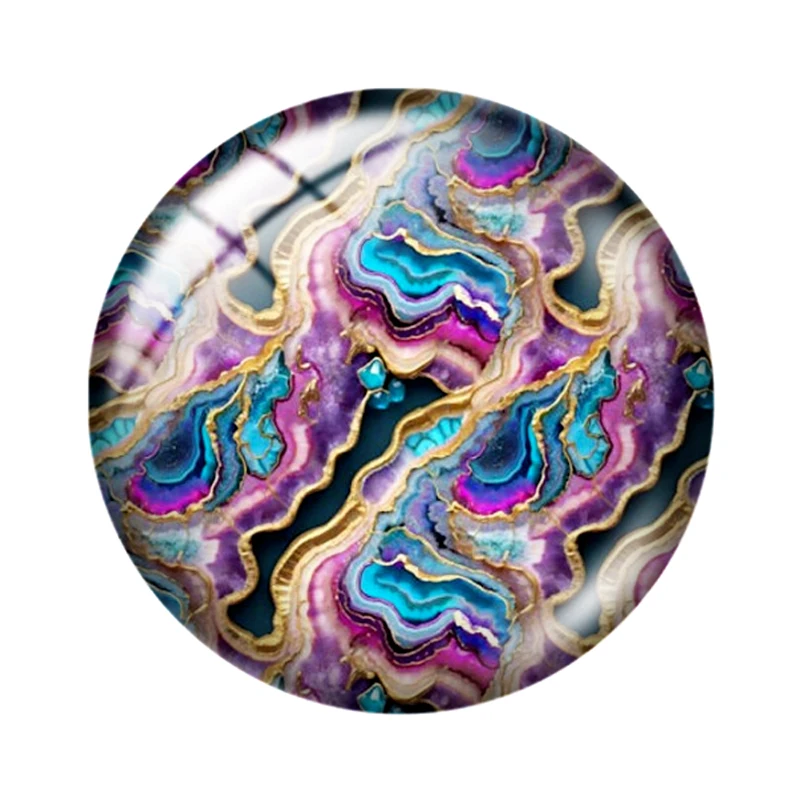 Crystal texture pattern  for making jewelry 10pcs12mm/14mm/16mm/18mm/25mm Cabochon Demo Flat Back Making findings