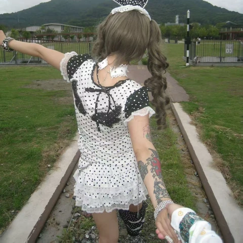 Футболка ZHUOLIN Japanese Mushroom Girl Fake
