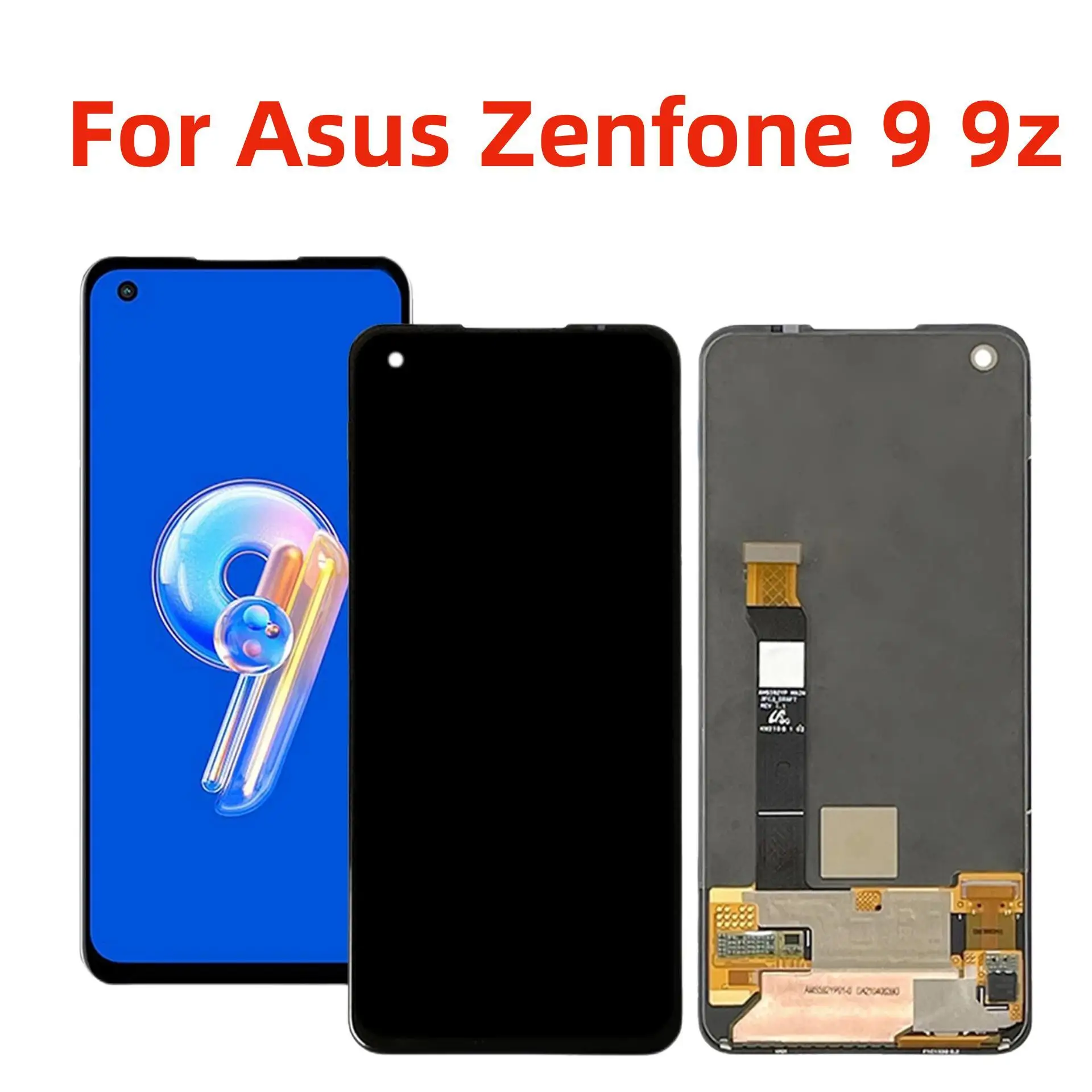 

Original 5.9'' For Asus Zenfone 9 9z AI2202 AI2202_B AI2202-1A006EU LCD Display Touch Screen Digitizer Assembly