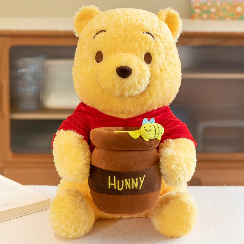 

Disney Winnie the Pooh Doll Plush Toy Honey Bear Cute Doll Children Pillow Birthday Gift