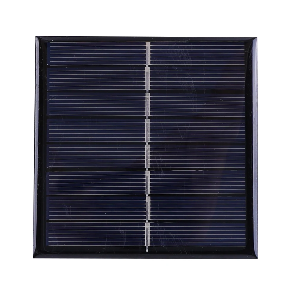 Mini Solar Panel 2W 4V 90x90mm Solar Cell 2-slot Charger for 2AA 1.2V Rechargeable Battery Charging Solar Battery Energy