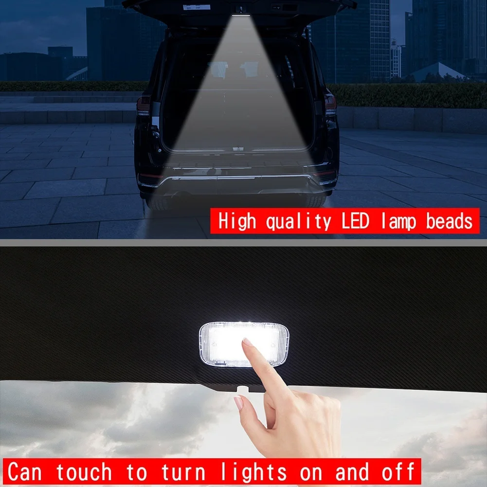 

LED Camping Light Trunk Camping Light For Camping For Trunk Camping White Led Camping Light For Vehicles ABS Plastic