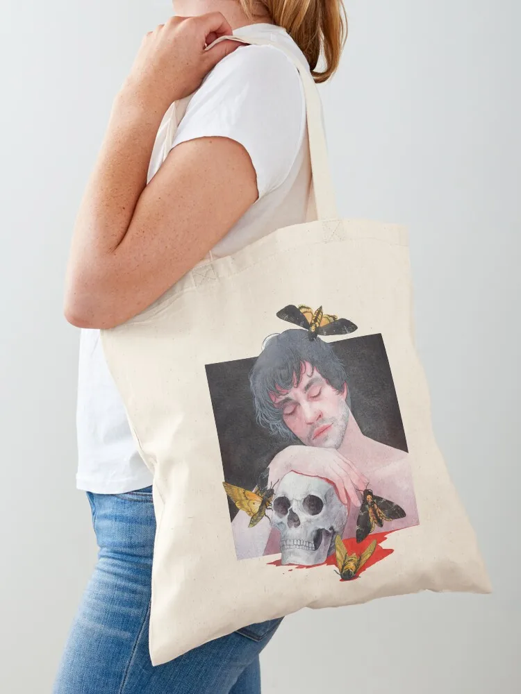 

Sloth / Will Graham / Hugh Dancy Tote Bag Candy bags reusable grocery bags Big bag foldable reusable bag
