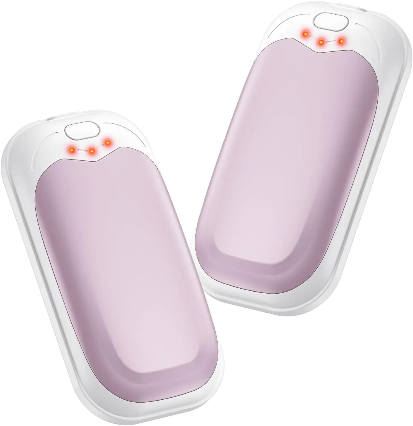 

Rechargeable Hand Warmers 2 Pack, Electric Pocket Warmer with 3 Heat Levels, USB Portable for Outdoor Activities