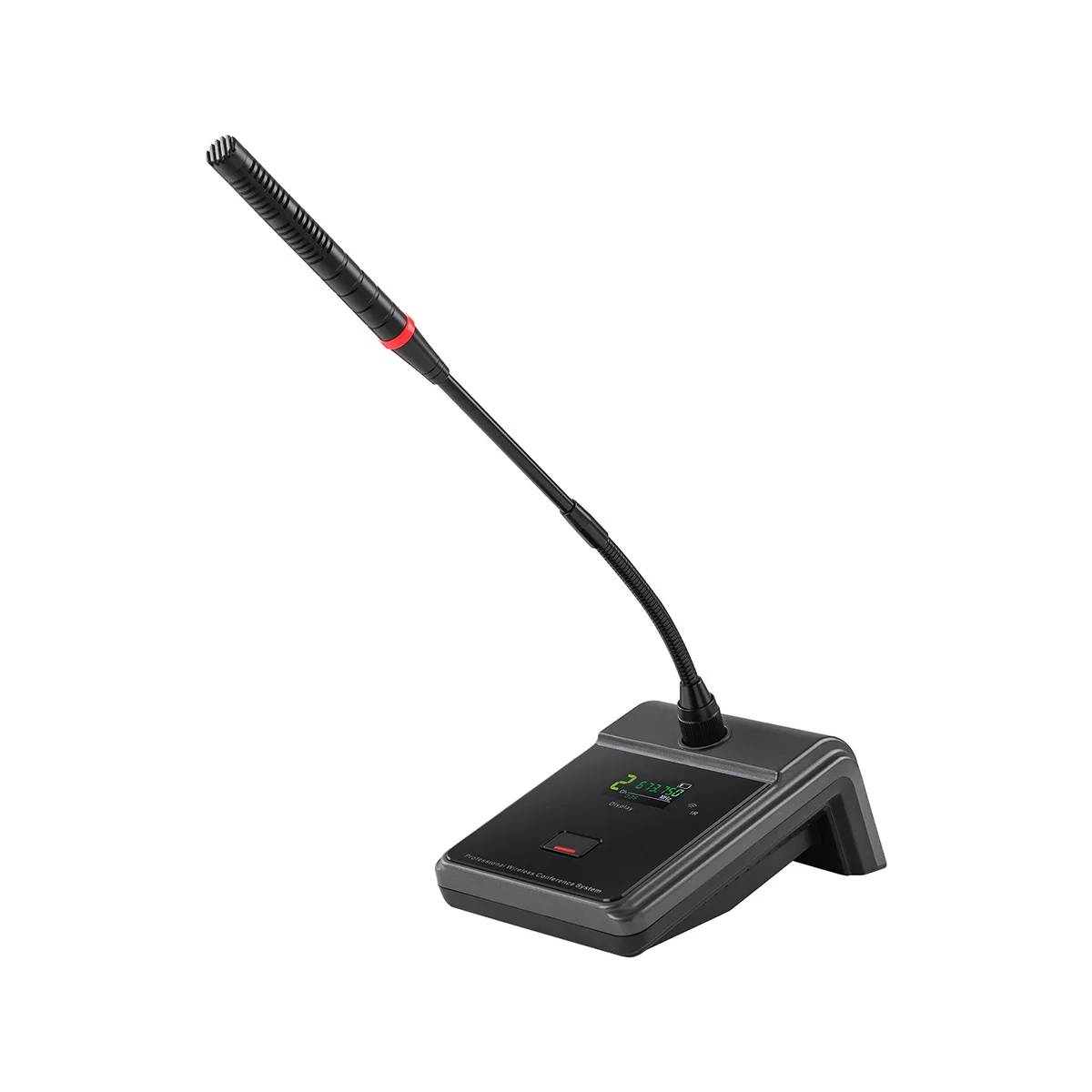 MX108-B9-M2 UHF 8 Channels Wireless Microphone Conference Microphone System With Middle Pole Gooseneck Microphone