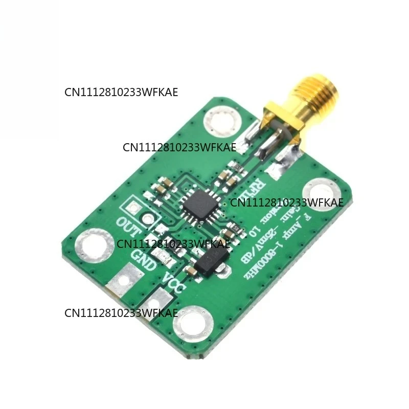 AEAK 1-8000MHz AD8318 RF Logarithmic Detector 70dB RSSI Measurement Power Meter