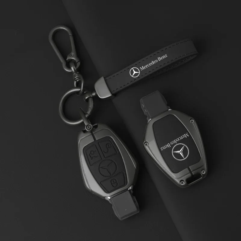 

3 Buttons Car Remote Key Case Cover Fob For Mercedes A B C E S Class W176 W204 W251 W463 GLA GLE GLK CLA CLS Car Key Accessories