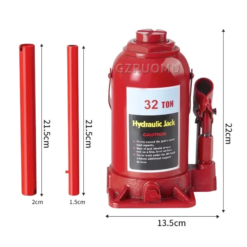 32 Ton Hydraulic Press Vertical Hydraulic Jack Gold Silver Jewelry Mold Four-Column Pressure Frame Precise And Quick Hydraulics
