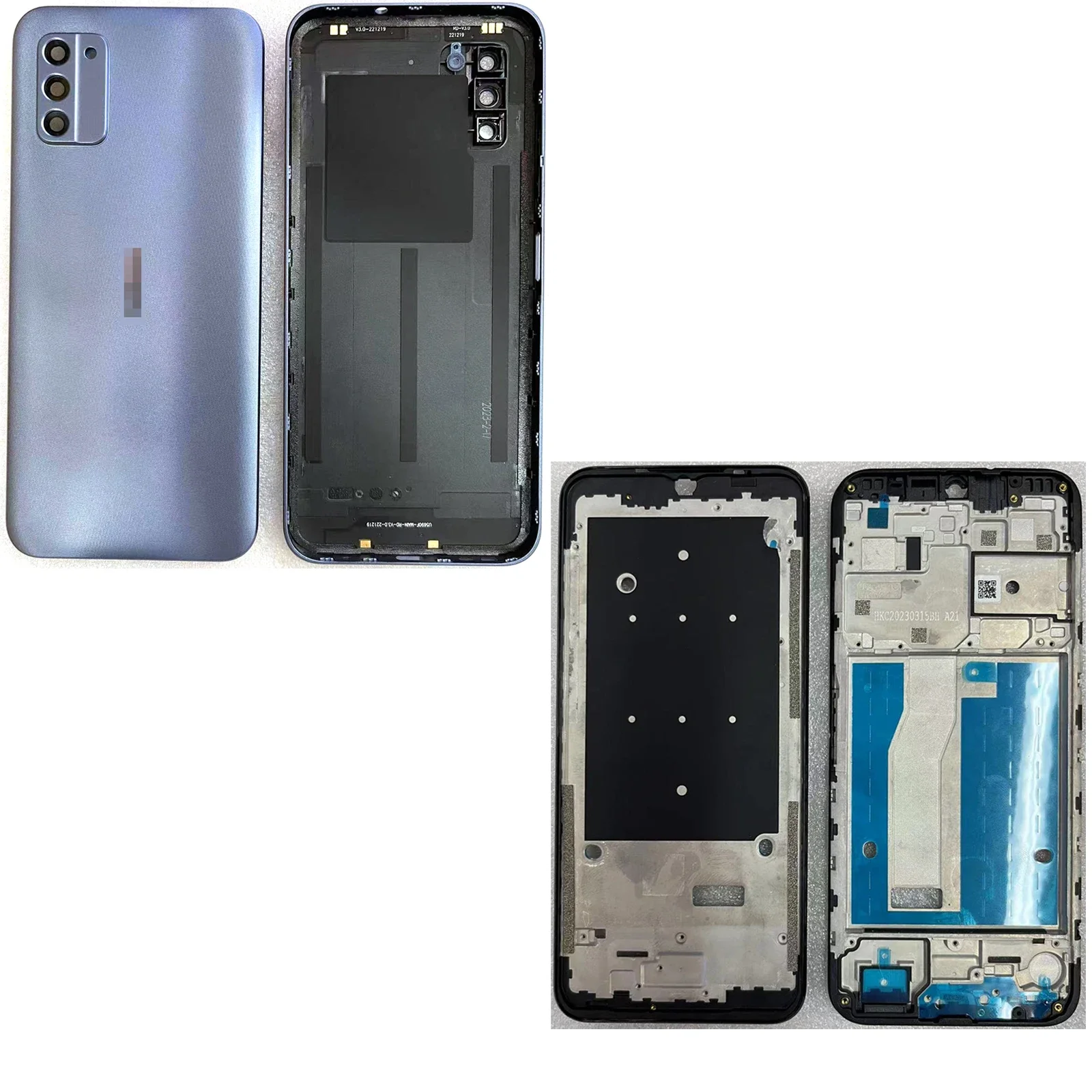 

100% new 6.52" For Nokia C300 Housing Front Middle Frame with Tools & 3M