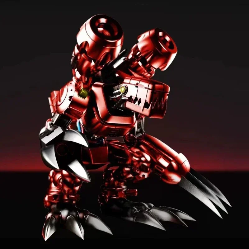 20cm Digimon Machinedramon Action Figure Dark Masters Red Black Figurine Model Statue Doll Collection Desk Decoration Toys Gift