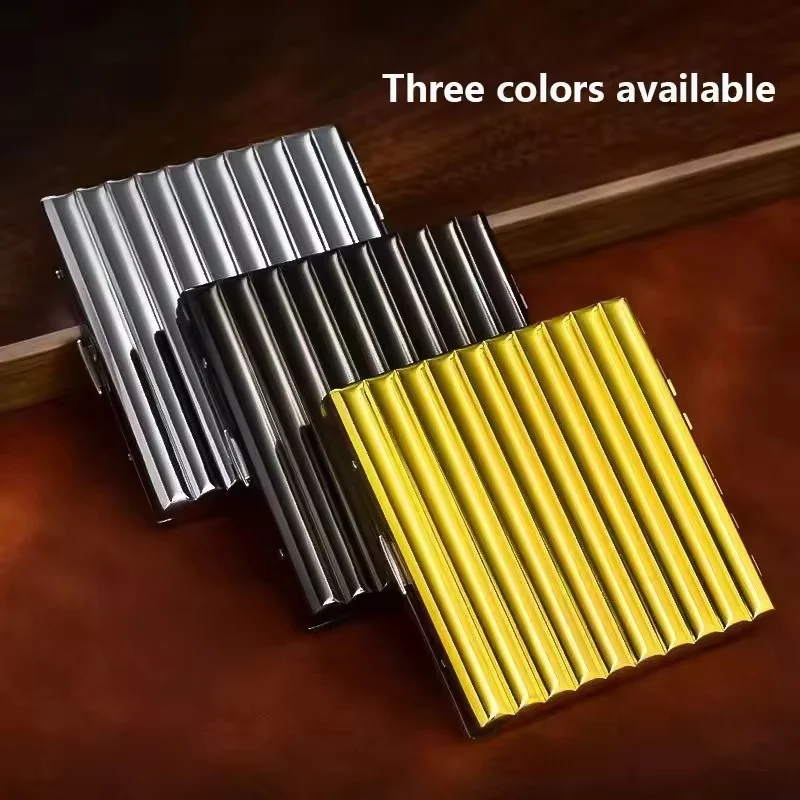 

20 Pack Large Capacity Metal Cigarette Case Flip Up Sealed Waterproof Portable 2026 Gentlemen Must Have Smoking Accessories